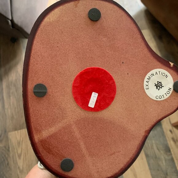 The CROSA Collection Table Lamp Lady with White Dog Beaded Shade Art Deco Style - Picture 12 of 13